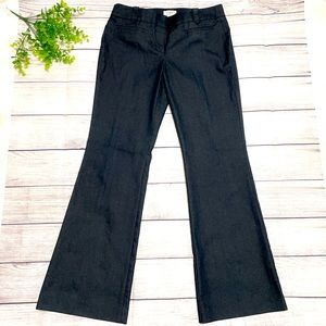 🖤 Ann Taylor Loft Marisa charcoal formal flare jeans size 4